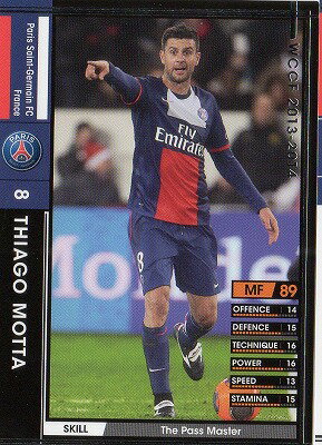 060/チアゴ・モッタ■国籍：ITA■ポジション：MF■オフェンス：14■ディフェンス：15■テクニック：16■パワー：16■スピード：13■スタミナ：15■総合値：89■スキル：パスマスター■チームスタイル：ミックスパスワーク■備考：■所...