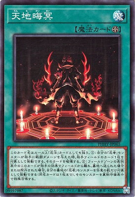 遊戯王 第11期 11弾 PHHY-JP065 天地晦冥