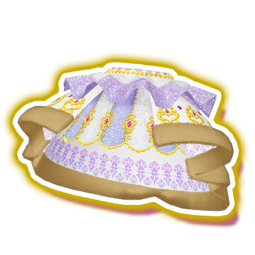 プリパラ 【マイチケ】★T5-019 ロイヤルファーライラックスカート　PR