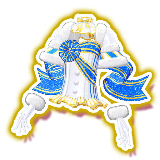 プリパラ 【マイチケ】★T5-032 クリスマスパーティーまっしろトップス　SR