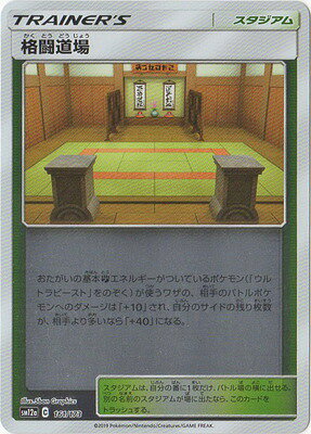 ポケモンカードゲーム PK-SM12a-161 格闘道場(キラ)
