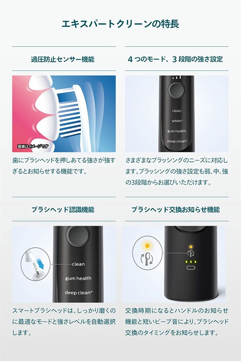 【即納】フィリップス ソニッケアー エキスパートクリーン 充電式電動歯ブラシ HX9...