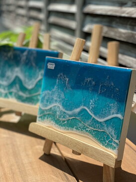 ハワイ ミニパネル Ocean art panel オーシャン アートパネル 海 波 おしゃれ 壁掛け インテリア ホームインテリア 西海岸 sea サーフィン リビング トイレ キッチン 夏 ビーチ beach 南国 リゾート ギフト 贈り物 プレゼント