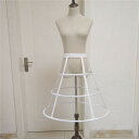 パニエ ロリータ Lolita 鳥かごパニエ 白 日常可 丈60cm 3段 3本ワイヤーパニエ ふんわり 大人 ドレス コスチューム 演奏会 文化祭 イベント 舞台d9257c0c0g5