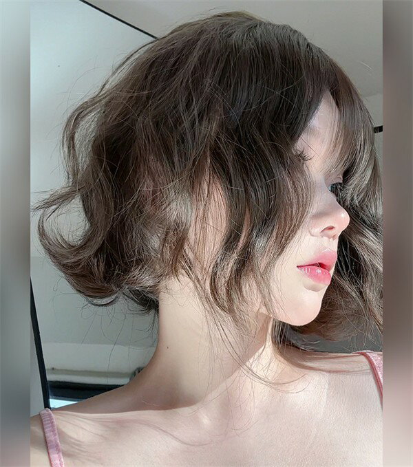 エクステ ふかし毛ファイバー メローゴールド