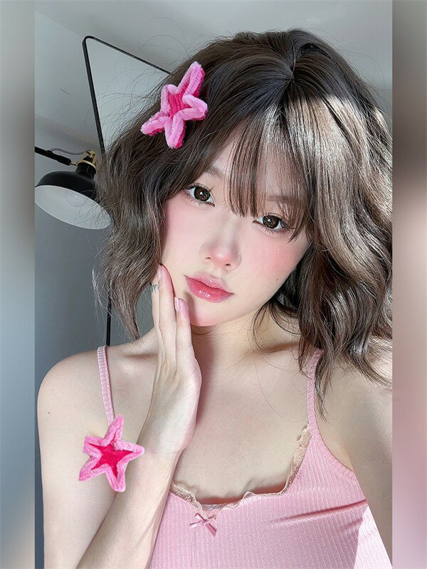 エクステ ふかし毛ファイバー メローゴールド