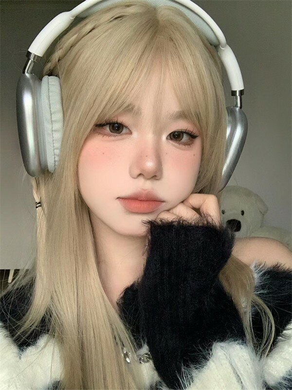 ウィッグ レディース フルウィッグ ネット付 ロング かつら 自然 仮装 可愛い かわいい wig コスプレ ハロウィン 小顔 原宿系 耐熱ウィッグ 女性