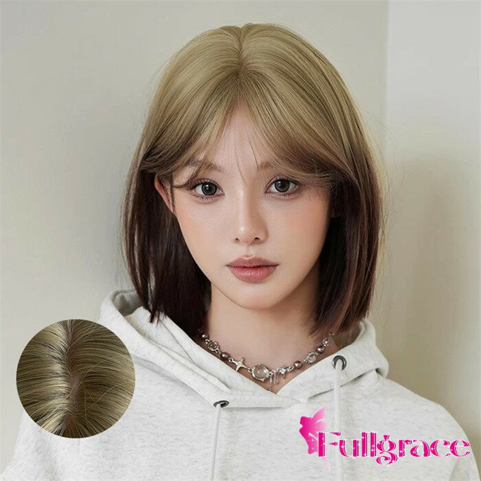 ウィッグ メッシュ レディース フルウィッグ ショート ストレート ぱっつん前髪 前髪あり 可愛い かわいい 大人用 コスプレ ロリータ ゴスロリ コスチューム 原宿風 仮装 超自然 かつら wig Lolita 小顔 文化祭 イベント 学園祭 ハロウィン dp106c6c6n1