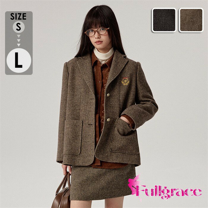 スーツ 女の子 女子 制服 スクールブレザー 黒 学生 上衣 ジャケットウール 女子高生 復古 スーツ 女の子 女子 レディース 中学生 高校生 ブラック ブラウン スタンダードタイプ