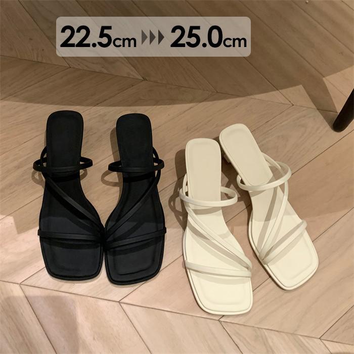 ストラップサンダル 華奢サンダル 