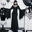 仮装 ワンピース ハロウィン衣装 ハロウィン 魔女 ダーク系 ゴシック風 レース コスプレ cos 個性的 コスチューム パーティー 文化祭 学園祭 演出服 舞...