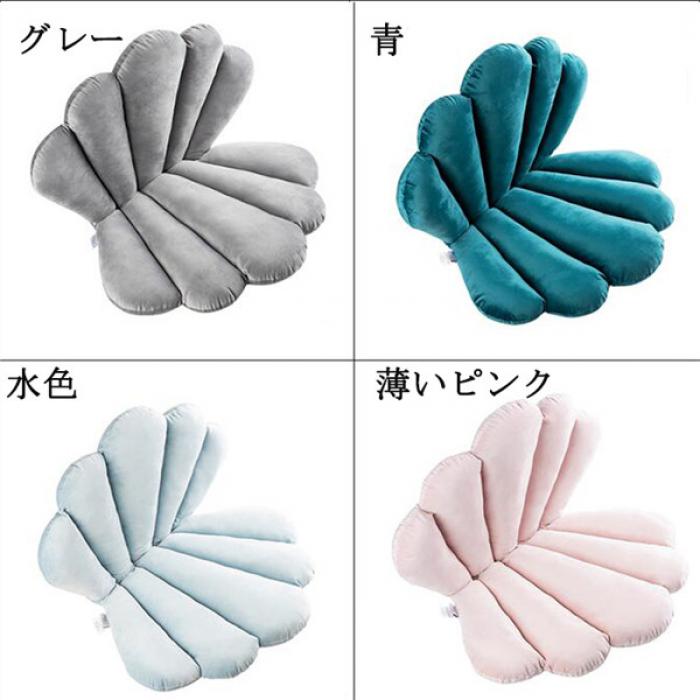 クッション ふわふわ 抱き枕 61cm*87cm おしゃれ 座椅子 チェア 折りたたみ シンプル 腰痛対策 体圧分散 美尻 座り心地抜群 フロアクッション薄いピンク水色 青 グレー 座布団 かわいい アジアン ベルベットef029d4d4c6
