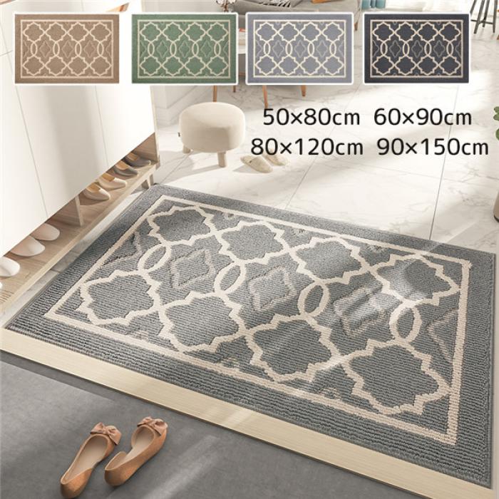 玄関 マット 4サイズ オシャレ 北欧 ゴムマット 屋外 シンプル ラバー ゴムマット カーペット ラグ 泥..