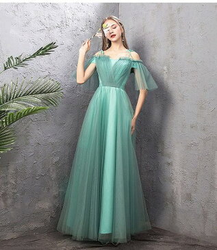 ドレス 大人 ピアノ 発表会 ロングドレス 演奏会 結婚式 母親 ドレス ピアノ発表会 袖付き ロング グリーン お揃いドレス お呼ばれドレス ドレスドレス パーティードレス キャミドレス ハワイ リゾートワンピ グリーン S M L 2L 3L 4L da648s1