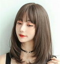 ウィッグ ボブウィッグ ボブ 普段 日常 セミロング かわいい 耐熱 自然 茶髪 コスプレ フルウィッグ 人気 韓国 ウィッグ 前髪あり 女性用 つむじi型 うぃっぐ コスチューム 小顔効果抜群 可愛い 仮装 大人用 ウィッグ dp111g4g4g5