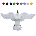 天使 羽 コスプレ道具 翼 wing ウイング ホワイト ブラック 10colors 160cm 天使みたい 妖精 悪魔 ファッションショー パーティーグッズ 撮影 ステージ道具 イベント 文化祭 cosplay用 コスプレ COSPLAY コスチューム ハロウィン クリスマス lg026h2h2c6
