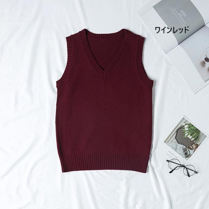 楽天市場】制服 ベスト（カラーワインレッド）（その他｜学生服