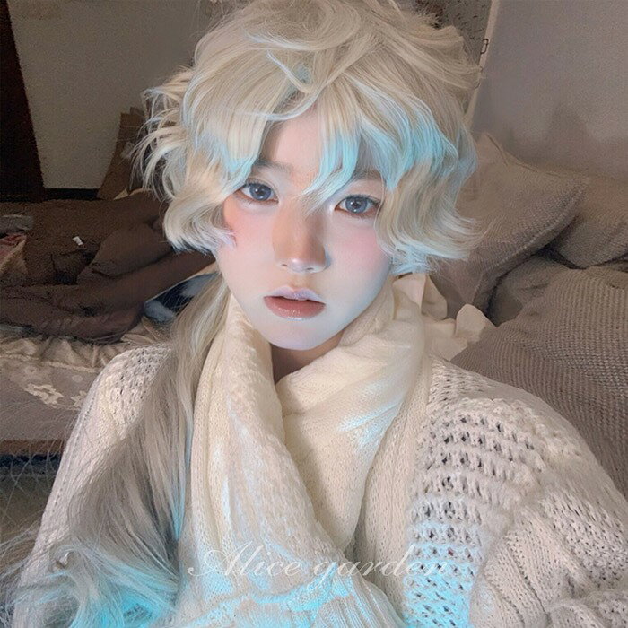 ウィッグ 男装 メンズ かつら 自然 フルウィッグ ショートウィッグ ショートヘア 前髪あり コスプレ おしゃれ かっこいい 可愛い ショート 耐熱ウィッグ 小顔効果抜群 コスチューム 仮装 演劇 文化祭 学園祭 ハロウィン イベント 韓国風 de162n1n1x0