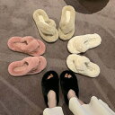 ファーサンダル サンダル もこもこ 室内室外兼用 レディース ふわふわ おしゃれ コンフォートサンダル フェイクファー サマー 春 夏 秋 冬 ブラック ピンク...