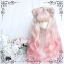 フルウィッグ グラデーション lolita 長髪 ロリータ風 原宿風 かつら 巻き毛 ゆめかわいい ゆめかわ ウィッグ 前髪あり 桃色 ピンク レディース コスプレ 可愛い ロング 耐熱ウィッグ コスチューム 小顔効果抜群 文化祭 学園祭 イベント 変装 女装 dp228n1n1g5