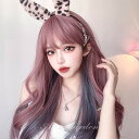 フルウィッグ メッシュ lolita 長髪 ロリータ風 原宿風 日常もOK かつら 巻き毛 ゆめかわいい ゆめかわ ウィッグ 前髪あり ピンク ブルー 水色 レ...