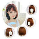 フルウィッグ ショートウィッグ 姫カット レディース 小顔 ヘアネット付 ふんわり前髪 コスプレ ハロウィン wig うぃっぐ かつら つけ毛 姫ウィッグ dp...