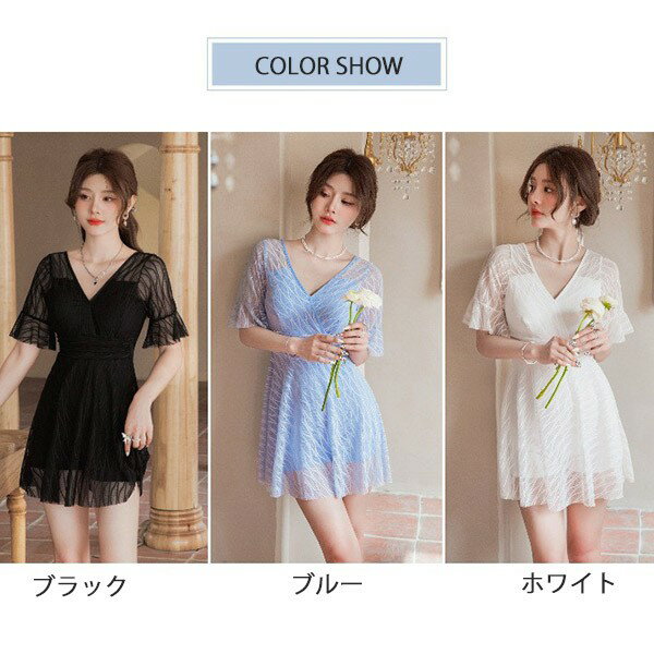 ワンピース水着 体型カバー水着 レディース ぽっちゃり レースM L XL 露出控えめ 可愛い かわいい おしゃれ 海 セクシー お洒落 お腹 お尻 太もも カバーアップママ水着 黒 白 カバーアップ 女性 20代 30代 40代