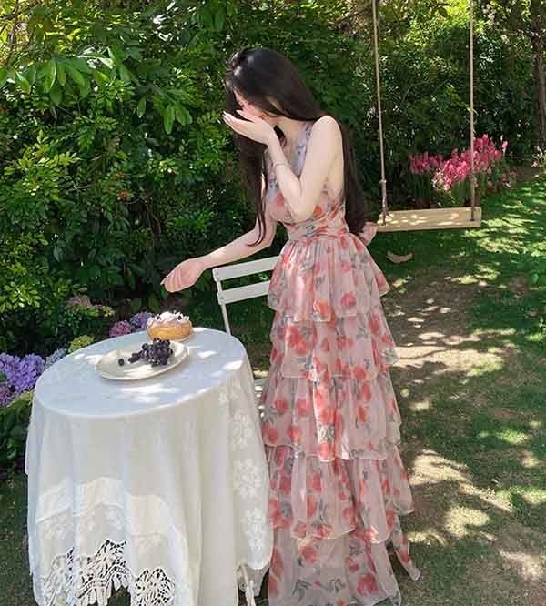 リゾートワンピース リゾートワンピ ハワイ リゾート ワンピース ハワイアン 背中 ...