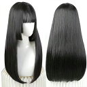フルウィッグ ロングウィッグ 姫カット レディース 小顔 ヘアネット付 ふんわり前髪 コスプレ ハロウィン wig うぃっぐ かつら つけ毛 姫ウィッグ dp0...
