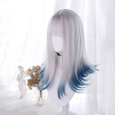 ウィッグ フルウィッグ ロングストレート 女性 レディース ゆめかわ ロリータ ハロウィン ふんわり 前髪あり かつら コスプレ 可愛い 耐熱ウィッグ コスチュ...