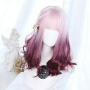 ウィッグ フルウィッグ ミディアム 女性 レディース ゆめかわ ロリータ ハロウィン ふんわり 前髪あり かつら コスプレ 可愛い 耐熱ウィッグ コスチューム ...