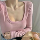 新作 胸元セクシートップス レディース きれいめ 長袖 シンプル セクシートップス 胸開き トップス ブラック レディースファッション 細身 おしゃれ