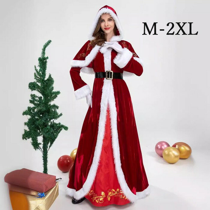コスプレ セクシー サンタクロース コスチューム 可愛い ドルマンスリーブオフショルセパレートサンタ サンタ コスプレ 衣装 レディース 大きいサイズ Xmas...