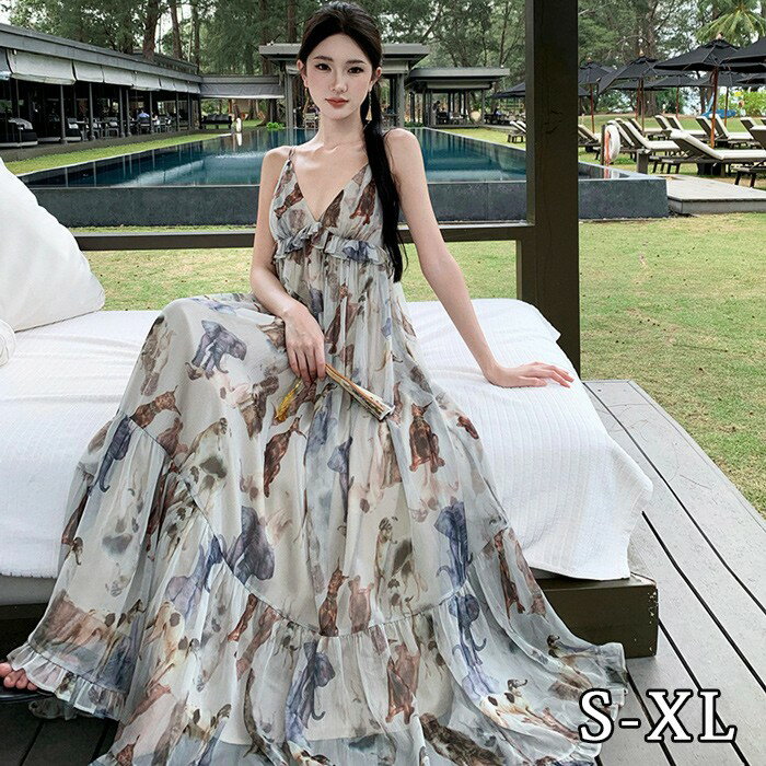 リゾートワンピースキャミソール沖縄...