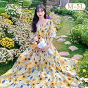 ワンピース 大きいサイズ パフスリーブ 花柄 半袖 大人かわいい ぽっちゃり 夏ワンピ 着やせ Aライン M L LL 3L 4L 5L bi170zezec6