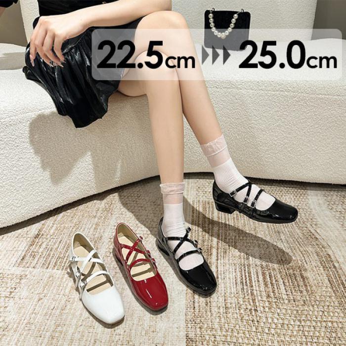 レディース 靴パンプス 美脚 歩きやすい ブラックブラウン大きいサイズ ヒール2.5 カジュアル通勤 日常通学 卒業式 卒園 学生