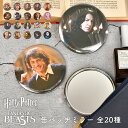 FULL-OUTで買える「フィルムアート 缶バッジミラー ハリーポッター ファンタスティックビースト 公式グッズ FLAPPER フラッパー 手鏡 コンパクト 缶バッヂ 推し活 Harry Potter FANTASTIC BEASTS 缶バッチ スネイプ ニュート ニフラー ハーマイオニー ロン マルフォイ ハリポタ ファンタビ」の画像です。価格は616円になります。