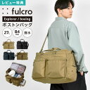 【特典あり】fulcro フルクロ ボストンバッグ 大容量 メンズ 大きい Explorer fma-0013 ブランド スポーツ ジム ゴルフ 出張 機内持ち...