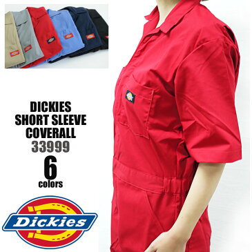 つなぎ Dickies ディッキーズ オーバーオール レディース メンズ 半袖 カバーオール メンズ ツナギ 3399 おしゃれ 作業着 オールインワン ファッション 大きいサイズ ダンス B系 ワーク 無地 シンプル 使いやすいディッキーズ