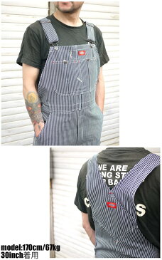 オーバーオール Dickies ディッキーズ 83-297 83297 ヒッコリー ストライプ メンズ 大きい 大きいサイズ レディース ワークショーツ チノパンツ ディッキ族 つなぎ 作業着 おしゃれ ツアー フェス ディッキーズ HICKORY STRIPE 送料無料 バッグ