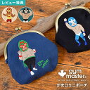 ジムマスター がま口 小銭入れ ポーチ 小物入れ gymmaster がまぐち かわいい ミニ コインケース リップ ウォレット 財布 ホワイト ブラック ネイ...