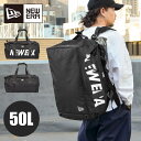 ボストンバッグ NEWERA ニューエラ メンズ 旅行 リュック ブランド 大容量 2泊3日 修学旅行 2way おしゃれ ダッフルバッグ バックパック リュックサック 50L 部活 合宿 遠征 黒 ブラック 旅行バッグ 旅行カバン 13061346 14108406 スポーツ 高校生 大きい ロゴ 大人 防災