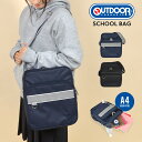 スクールバッグ ショルダー アウトドアプロダクツ OUTDOOR PRODUCTS ショルダーバッグ 通学 中学生 高校生 レディース メンズ 肩がけ 斜めがけ バッグ 鞄 カバン 斜め掛けバッグ 女子 男子 カジュアル おしゃれ ブランド かっこいい サブバッグ 黒 ブラック 紺 ネイビー