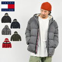 中綿ジャケット ボア メンズ TOMMY HILFIGER トミー ヒルフィガー ダウンジャケット風 ブランド 大きいサイズ アウター 暖かい フード 防寒 防風 軽い 軽量 150ap123 中綿 上着 冬 冬服 アウター ブルゾン ロゴ シンプル 通勤 通学 おしゃれ かっこいい 父の日 プレゼント