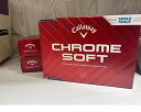 【新品未使用】キャロウェイ 2024 CHROME SOFT ゴルフボール トリプルトラックホワイト 3ダースセット(新橋店)