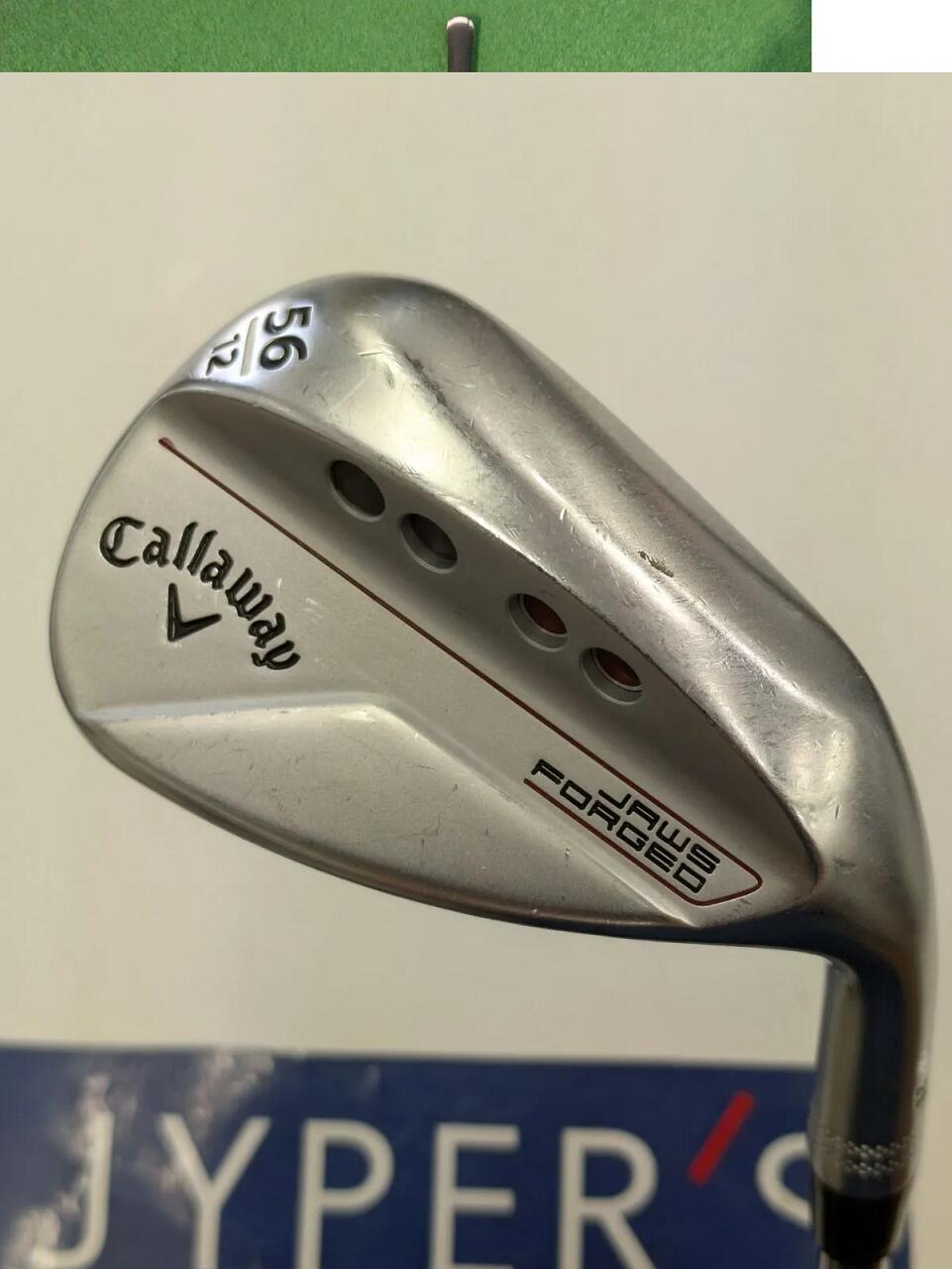 Wg【中古品】キャロウェイ JAWS FORGED ウェッジ クロム 56/12Z 右用 N.S.PRO 950GH neo フレックス S 日本正規品 2023年モデル（葛西店）