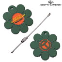 【土日祝も発送】【稀少】スコッティキャメロン Rubber Flower Key キーホルダー GREEN/ORANGE Scotty Cameron USA直輸入品【レアもの】 その1