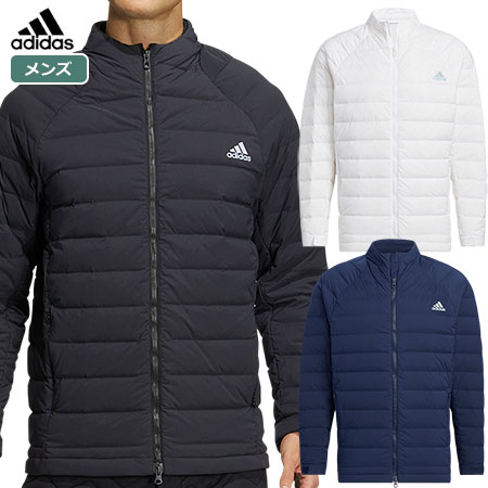アディダス 軽量ミニリップ 保温 長袖フルジップダウンジャケット BU620 メンズ adidas  ...