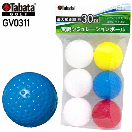 【土日祝も発送】【ゴルフ】【トレーニング】タバタゴルフ Tabata GOLF ソフトボール GV0311【練習ボール】