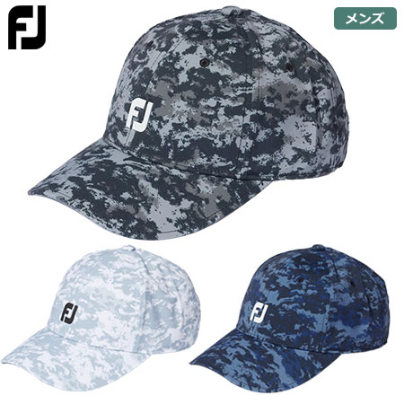 フットジョイ UVカット グラフィックプリントキャップ FH23ACPN メンズ FOOTJOY 2023春夏モデル 日本正規品【土日祝も発送】